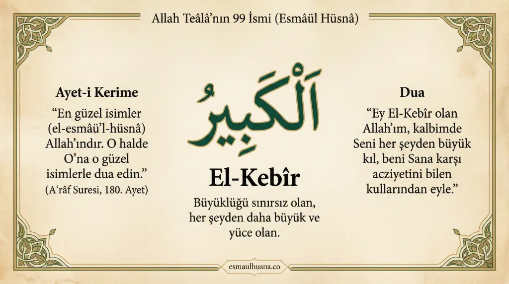 El-Kebîr