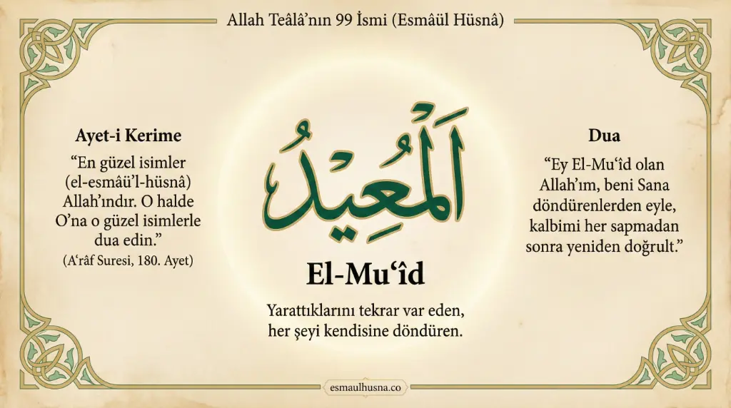 El-Mu’îd